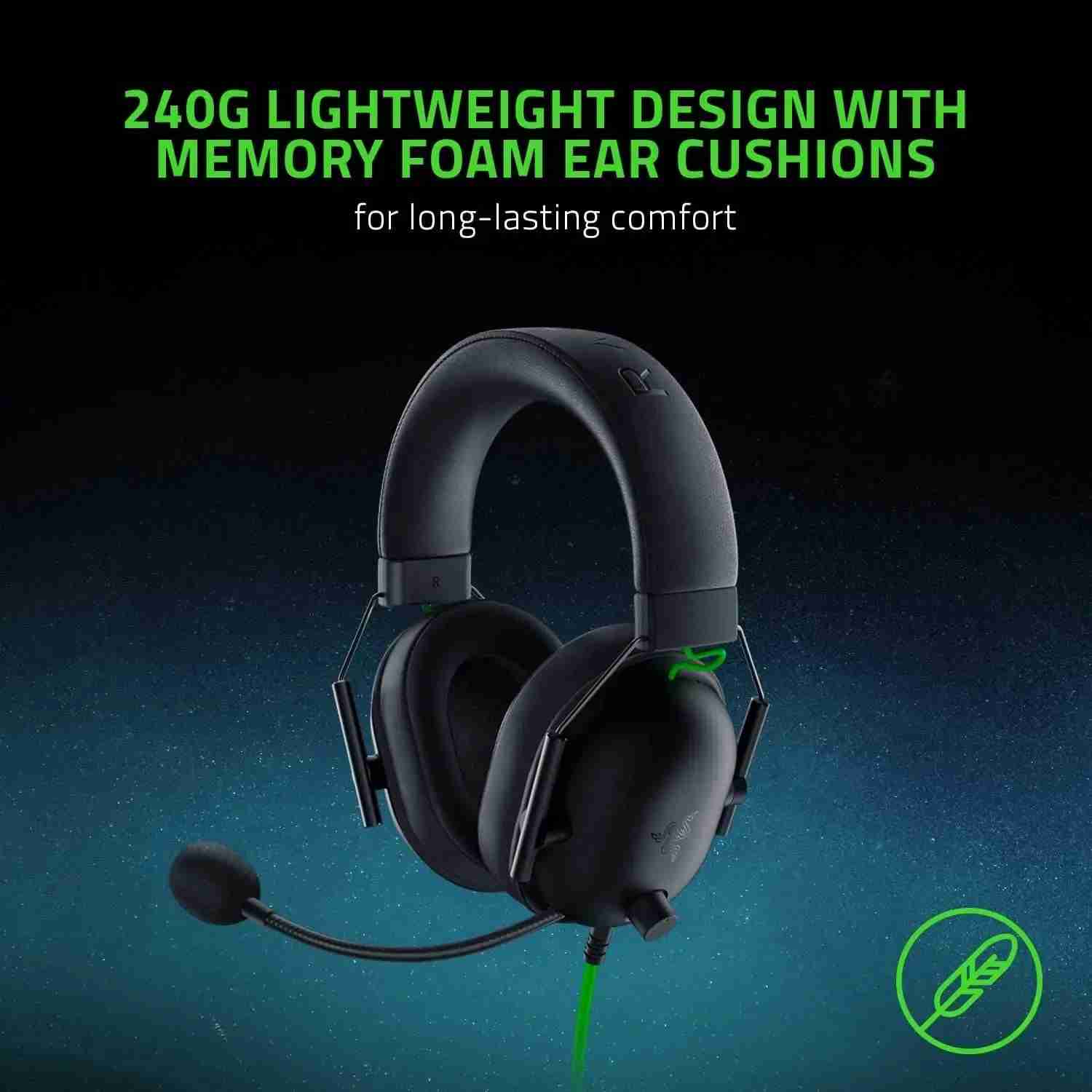 سماعة راس مع مايك سلكية Razer-BlackShark V2 X